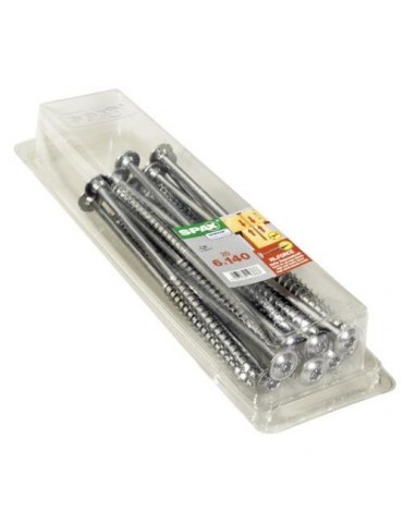 TORN. SPAX C/ARAN.TORX 6.0X140 WIROX C/20 UDS