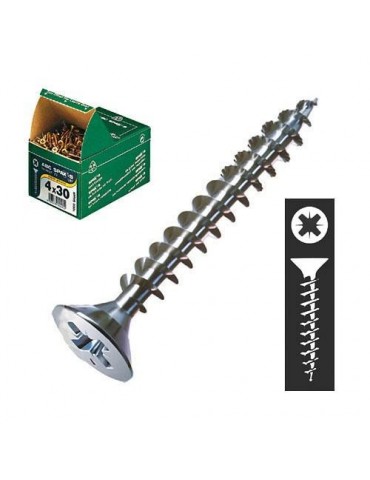 CENT. TORNILLO SPAX C/PL. WIROX 8.0X160