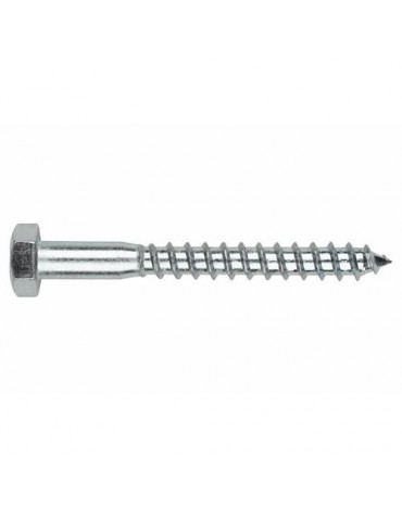TORNILLO MADERA DIN-571 C/EXAGONAL 10X80 ZN.