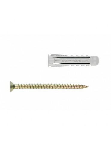 TACO EXPANSIVO CON TORNILLO 5X25 (BL.) BZTPPOTS05
