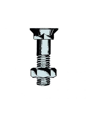 CENT. TORNILLO ARADO DIN-608 12X60