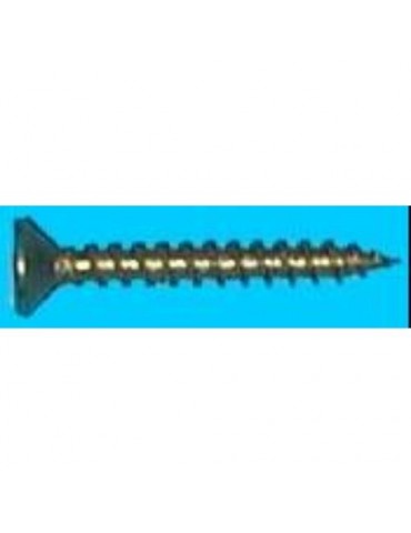 TORNILLO AGLOMERADO C/PL. 4X40 BICROMATADO CAJA
