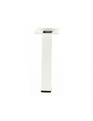PATA MESA 3 CUADRADA 25X25X100MM BLANCA 21714