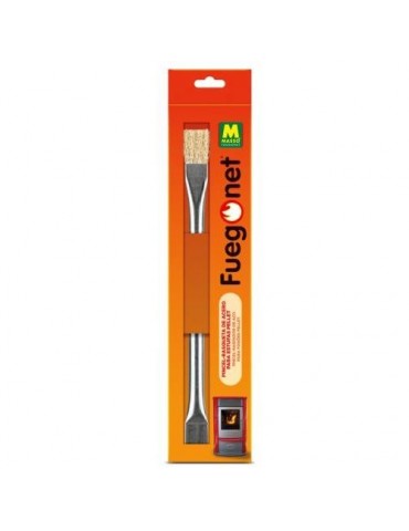 PINCEL + RASQUETA ESTUFAS PELLET 231589