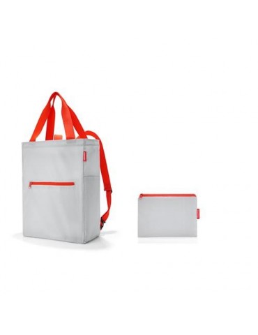 BOLSA MINI MAXI 2 EN 1 GRIS CLARO 30,5X41X15,5CM A