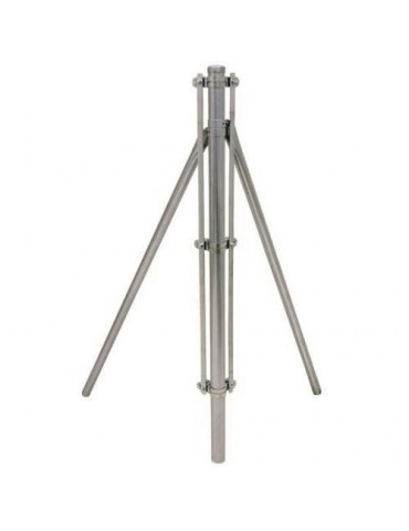 POSTE ESQUINERO CON TENSOR GALVANIZADO 1.5 M.