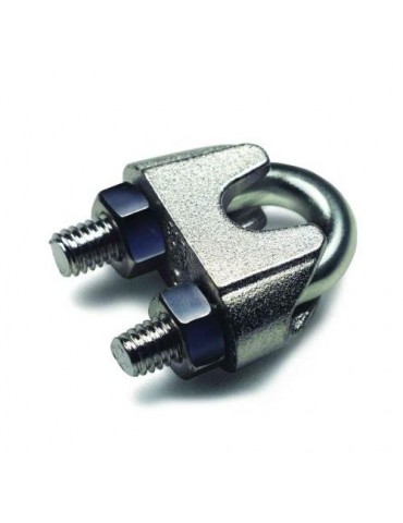 SUJETACABLES DIN 741 GALVANIZADO M 5 4 UDS