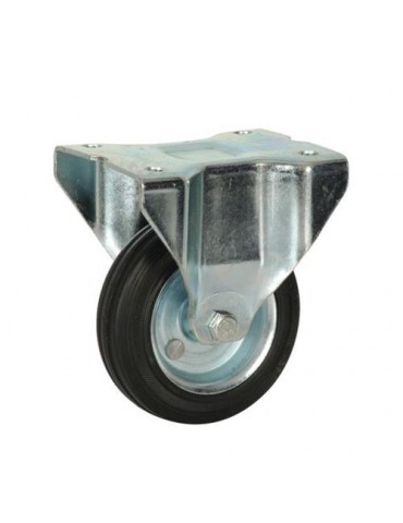 RUEDA FIJA GOMA RODILLOS 100 MM. M820 75502