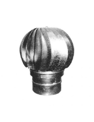 SOMBRERO ASPIRANTE GIRATORIO GALVANIZADO 250 MM.