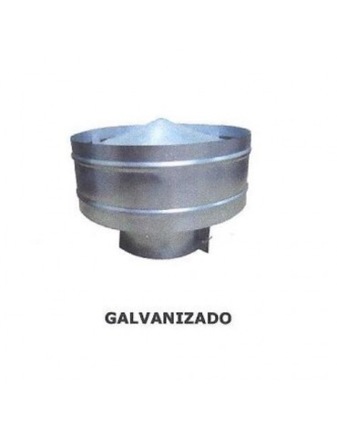 SOMBRERO ANTIRREGOLFANTE GALVANIZADO 175 MM.