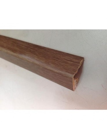 TIRA ANGULO PVC 25X25 NOGAL CASTAÑO ADHESIVO 2.60