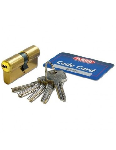 CILINDRO SEGURIDAD LATONADO MATE 30/50