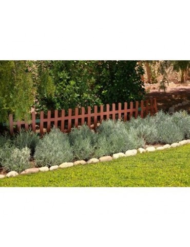 PACK 5 MINI VALLAS CLICKFENCE LOP 40X40CM MARRON