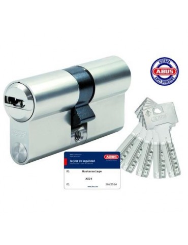 CILINDRO SEGUR.MODULAR NIQUEL DOBLE EMBRAGUE 40/40