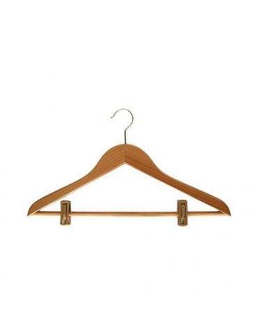 PERCHA MADERA CON PINZAS 3-B