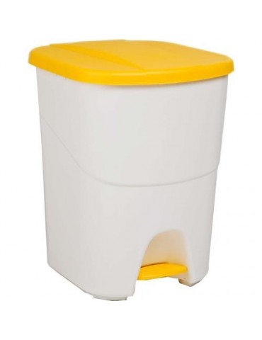 PEDALBIN ECOLOGICO 40 L. AMARILLO 24180
