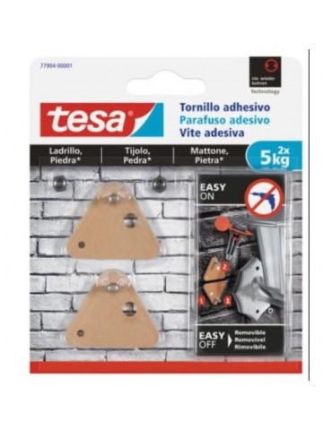TORNILLO ADHESIVO TRIANGULAR 5 KG.LADRILLO/PIEDRA