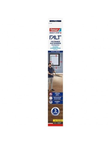 MALLA MOSQUITERA P/VENTANA 80X80-140X140CM BLANCO