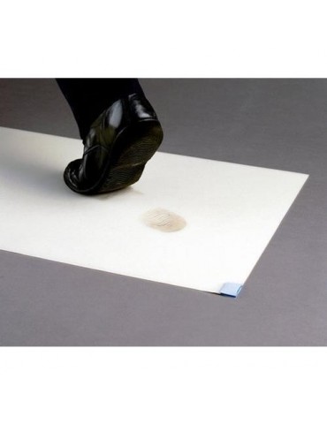 ALFOMBRA ADH.NOMAD 60X115CM(40 LAMINAS)BCO.CM60111