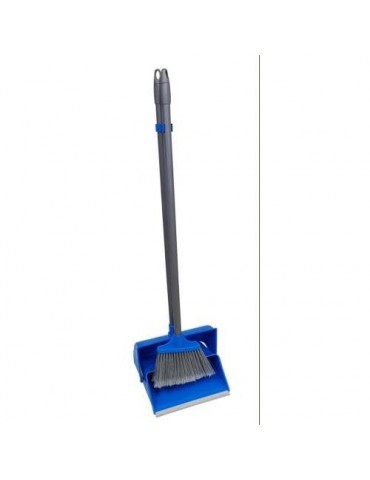 KIT RECOGEDOR PLEGABLE+ESCOBA 491058