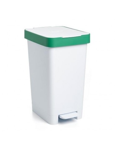 CUBO PEDAL 25 LITROS SMART VERDE RECICLAJE