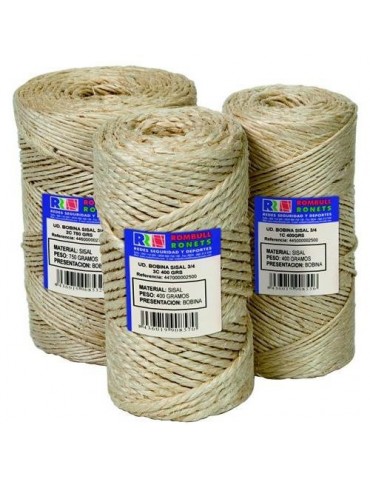 HILO SISAL 3/4 A 3 CABOS 750 GR.