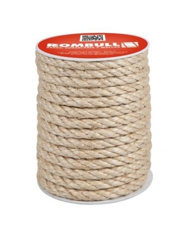 CUERDA CABLEADA SISAL 4 CABOS 10 MM. 25M.