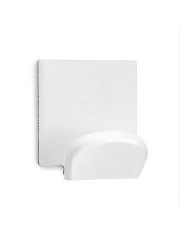 COLGADOR ADHESIVO INOX BLANCO (BL.-2) 2078-B