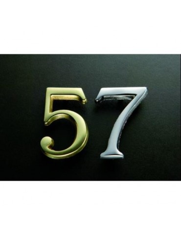 NUMERO LATON/100 NIQUEL SATINADO 6B31016S