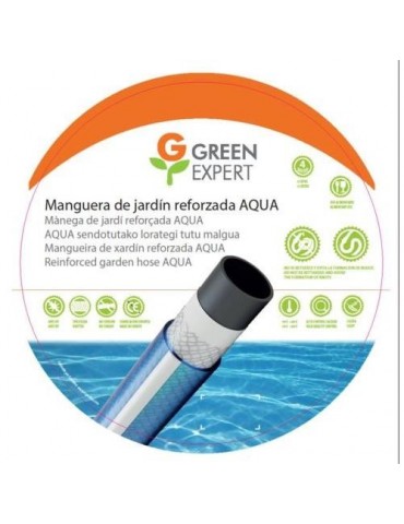 MANGUERA GREEN EXPERT AQUA 25 MM X 25 M
