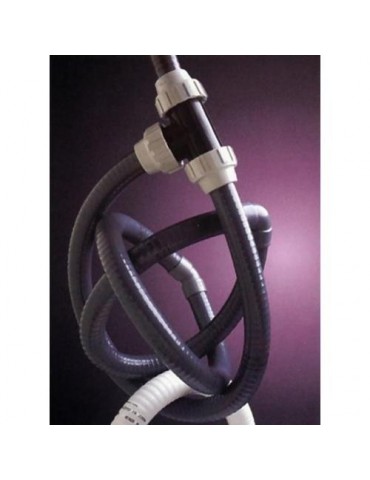 HIDROTUBO 34X40 GRIS ROLLO 25 M.