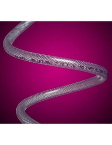 MANGUERA CRISTAL REFORZADA 50M. 8X14MM.