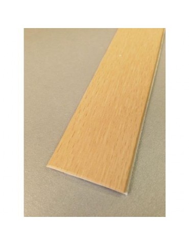 CUBREJUNTAS PVC ADHESIVA HAYA-CLARO 1 M. 41402B