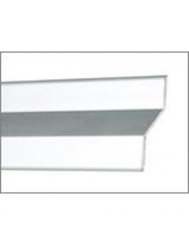 PLETINA ACERO INOX. ADHESIVA 37X11X0,83 BL-11072B