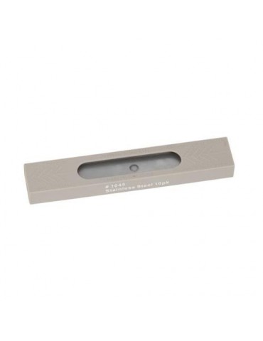 CUCHILLAS ACERO INOX RASCADOR PRO (PACK-10) 1045