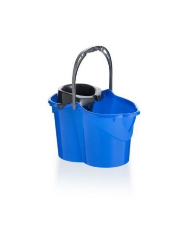 CUBO CON ESCURRIDOR 15L AZUL 9050