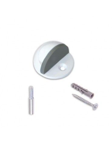 TOPE PUERTA C/PIVOTE Y TORNILLO BLANCO B90200D