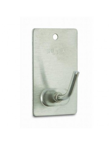 PERCHA MEDIANA ADHESIVA INOXIDABLE B70265E