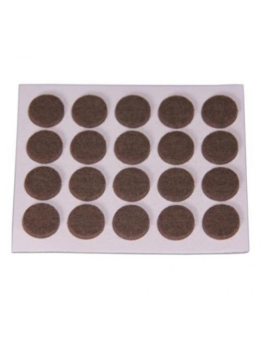 FIELTRO ADHESIVO DISCO 16 MM. MAR. DISPLAY-20
