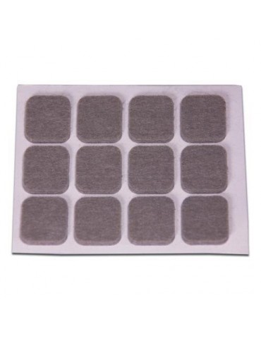 DESLIZADOR FIELTRO SINT. 20X23 MM. GRIS DISPLAY-12