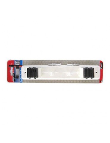 CUELGA ESCOBAS CON RODILLO BLANCO (DISPLAY-1) 7065