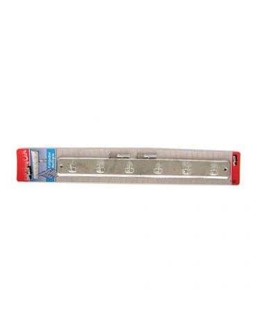 COLGADOR COCINA 6 INOXIDABLE (DISPLAY-1) 7048
