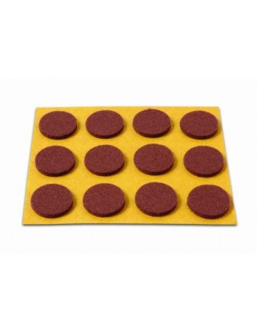 DESLIZADORES FIELTRO 20MM MARRON B7073M