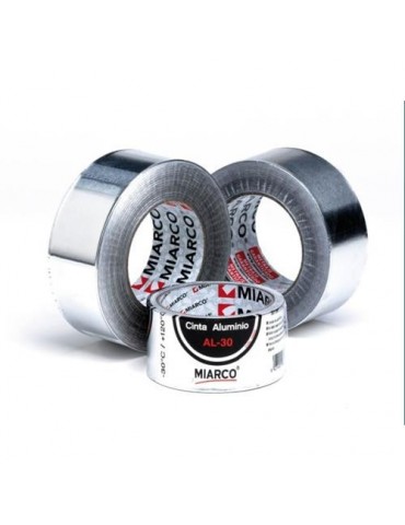 CINTA AL. AL-30 AC PLATA 50 MM. X 50 M. 11923