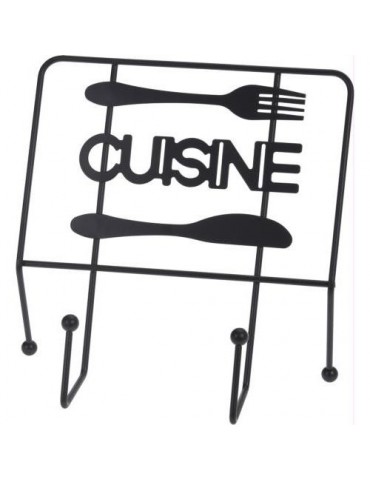 ATRIL COCINA METAL NEGRO C80620920