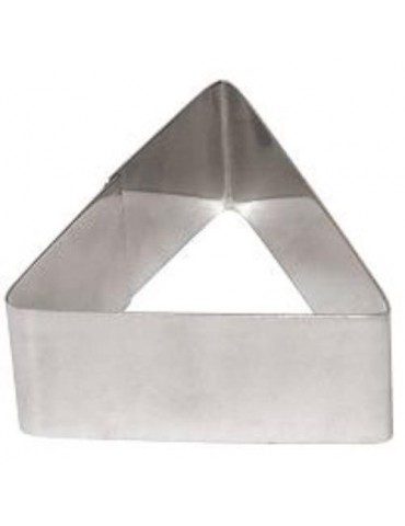 EMPLATADOR TRIANGULAR INOXIDABLE 8X4 CM. 2151