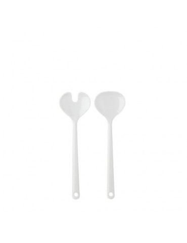 SET 2 PZS CUBIERTOS ENSALADA SYNTHESIS BLANCO