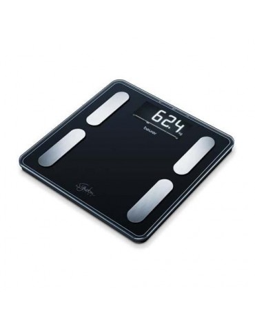 BASCULA DIAGNOSTICA IMC , LCD 200KG BF-400 NEGRA
