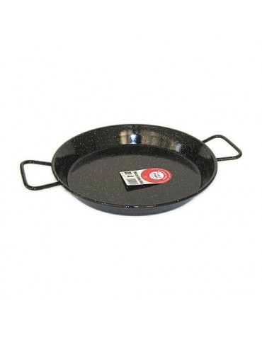 PAELLA VALENCIANA ESMALTADA LA IDEAL 34 CM.