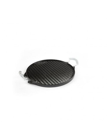 PLANCHA ASADO HIERRO FUNDIDO ESMALTADA 65CM 12065